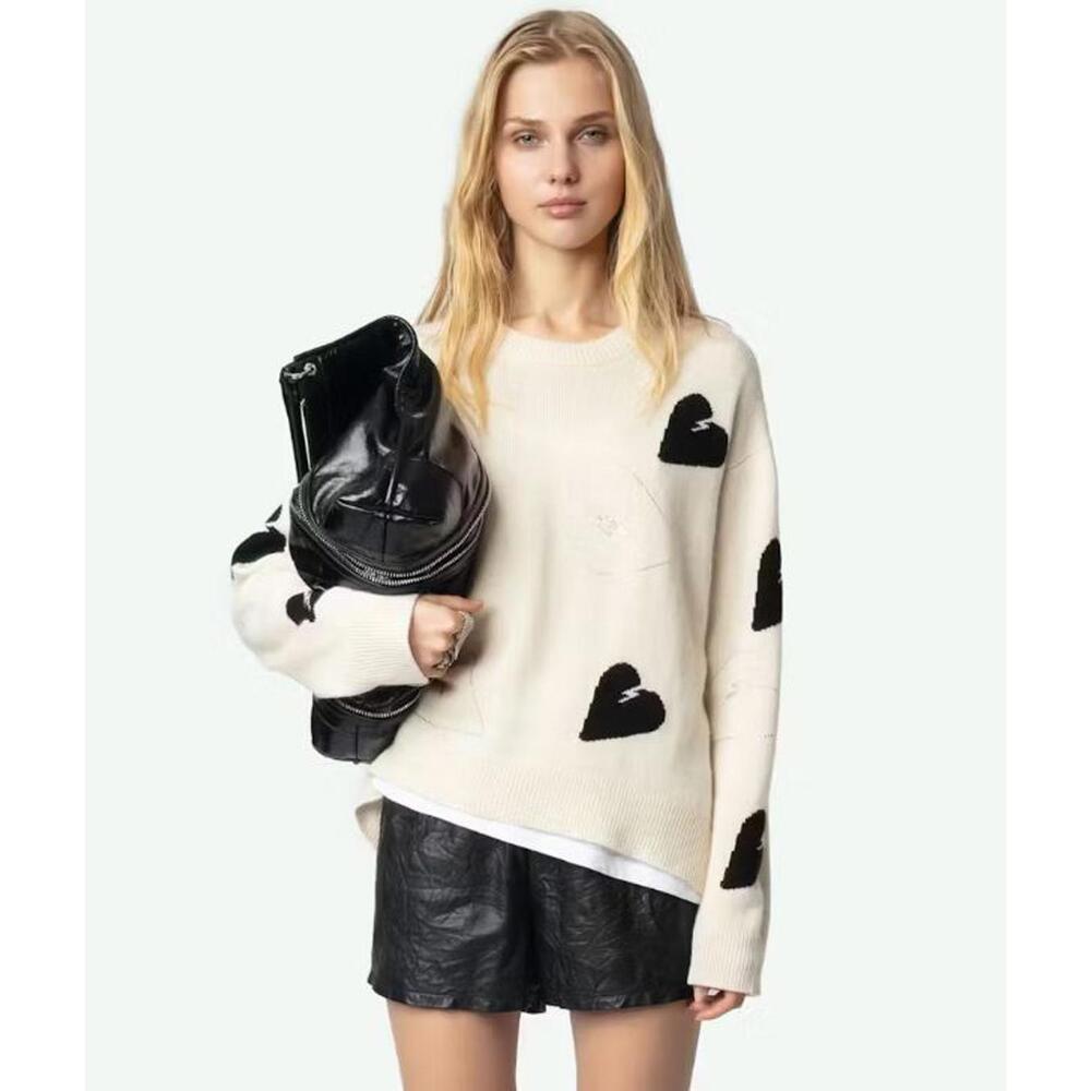 Zadig &‎ Voltaire - Markus Jumper 100% Cashmere - Small